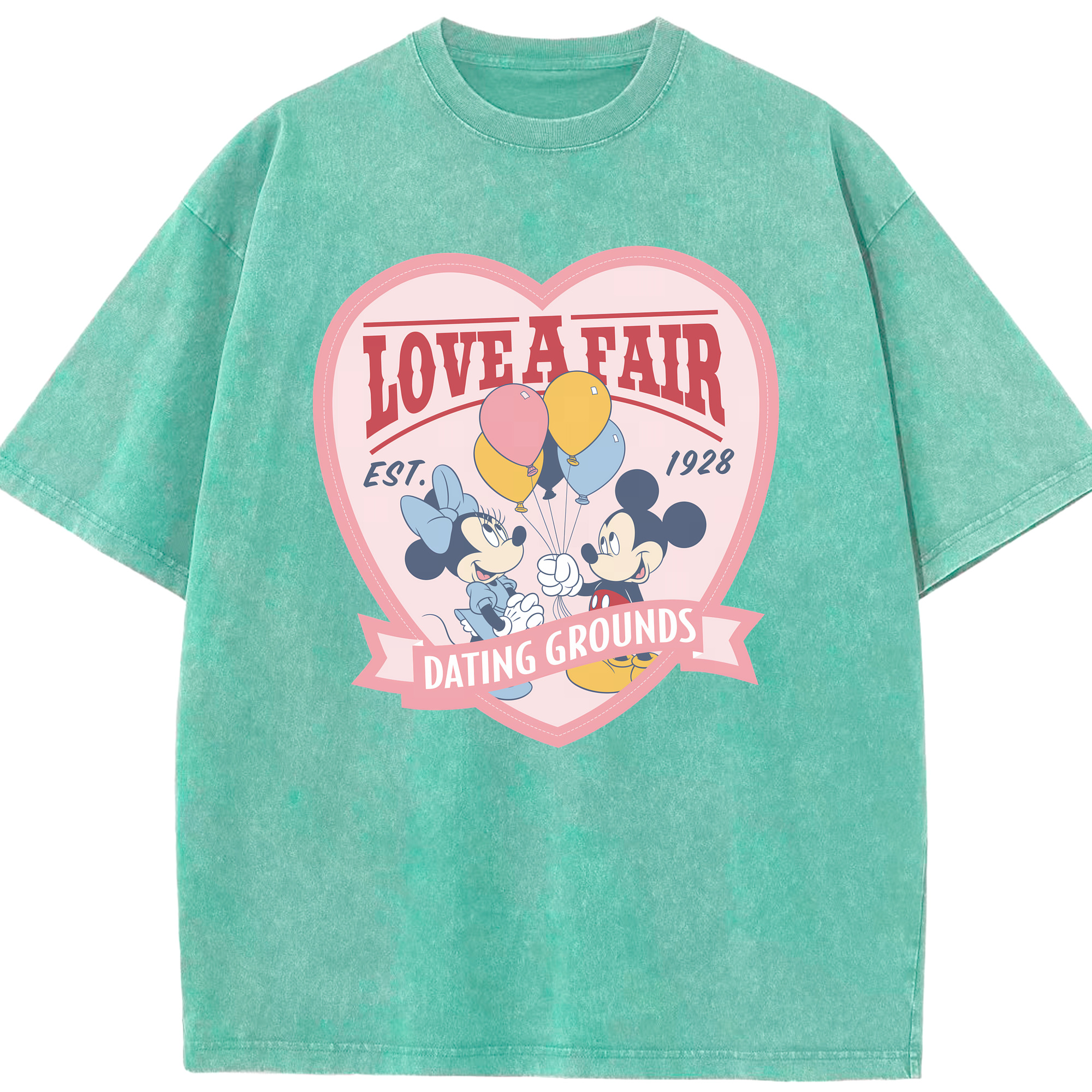 （画像用） ミッキーマウス Mickey Mouse 綿100% ヴィンテージ風 半袖Tシャツ（フロントプリント）